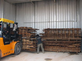 Safety Wood Drying Equipment Bearing Structure Sistem Isolasi Panas