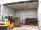 Sturdy Log Drying Kiln Aluminium Alloy Bearing Structure Perlindungan Korosi
